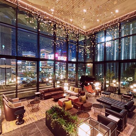 The Gate Hotel Tokyo By Hulic Zewnętrze zdjęcie The lounge at the 39th floor