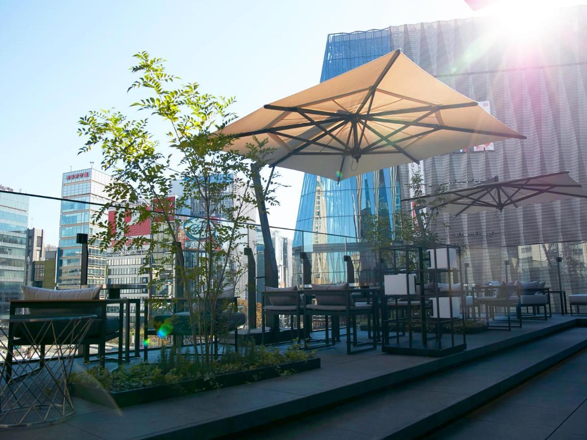 The Gate Hotel Tokyo By Hulic Zewnętrze zdjęcie The rooftop garden