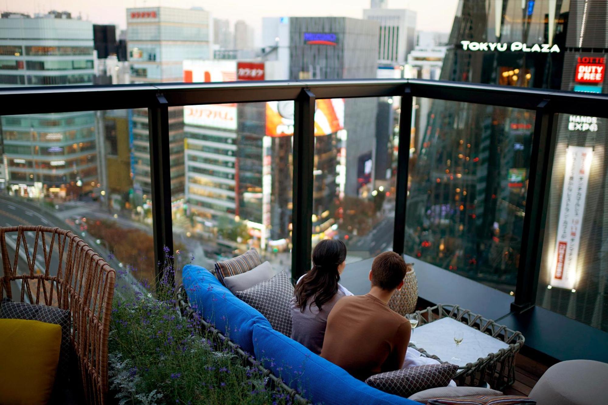 The Gate Hotel Tokyo By Hulic Zewnętrze zdjęcie View from the Sky Bar
