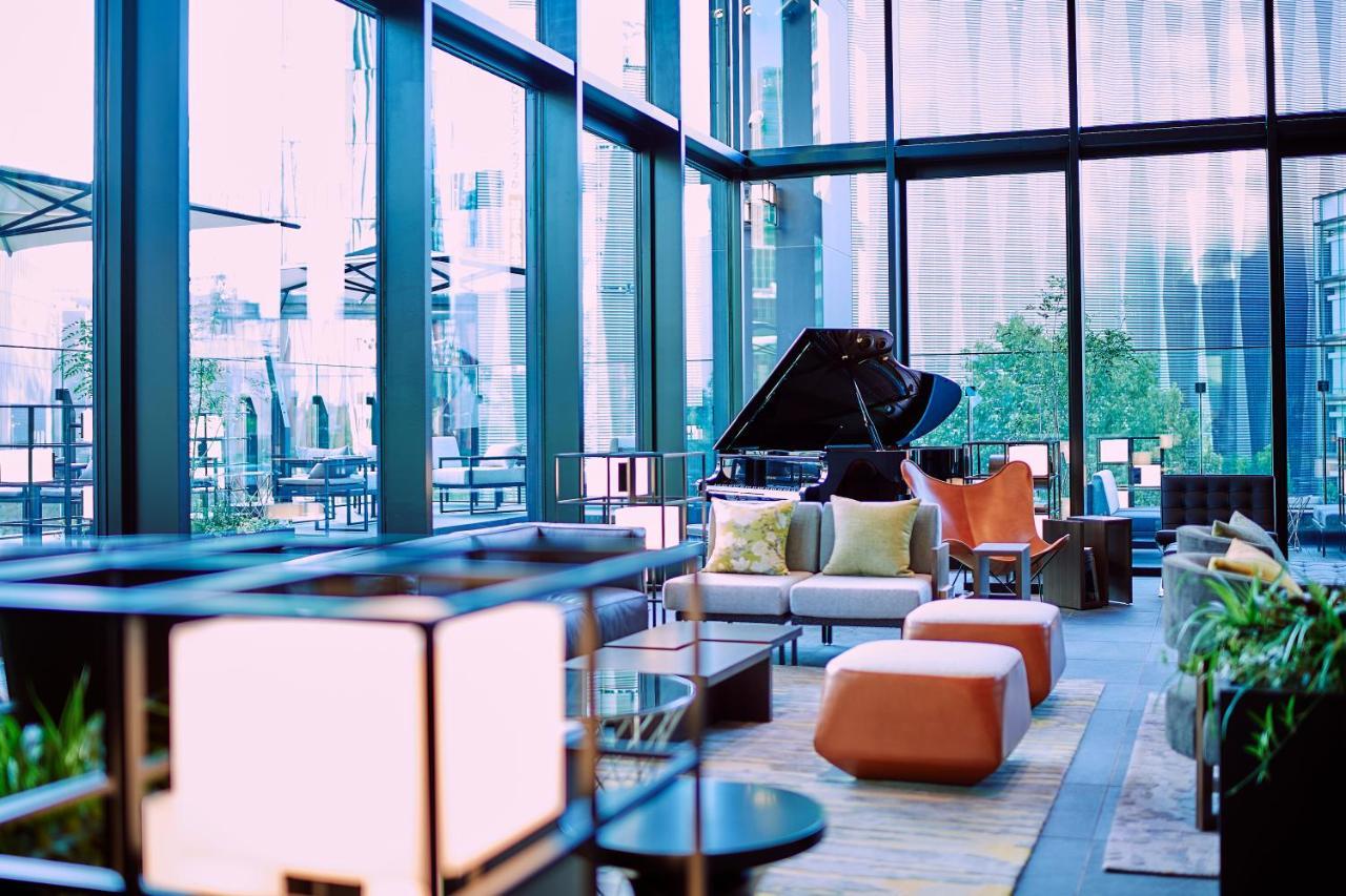 The Gate Hotel Tokyo By Hulic Zewnętrze zdjęcie The lounge at the top of the hotel
