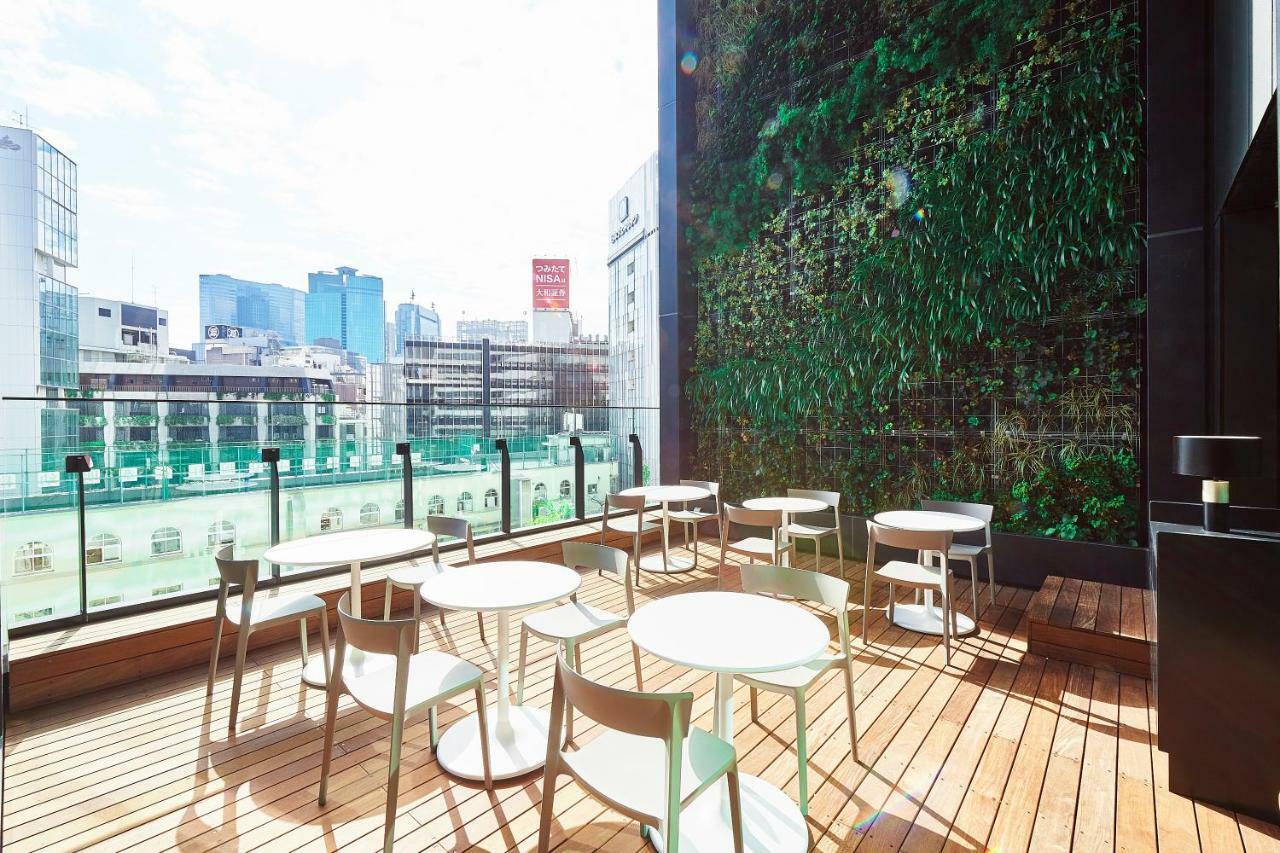 The Gate Hotel Tokyo By Hulic Zewnętrze zdjęcie The rooftop lounge